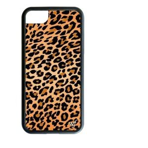 Wildflower IPhone 6 Plus leopard print phone case